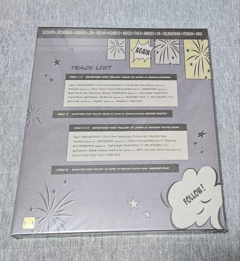 SEVENTEEN FOLLOW AGAIN DVD 新品未開封