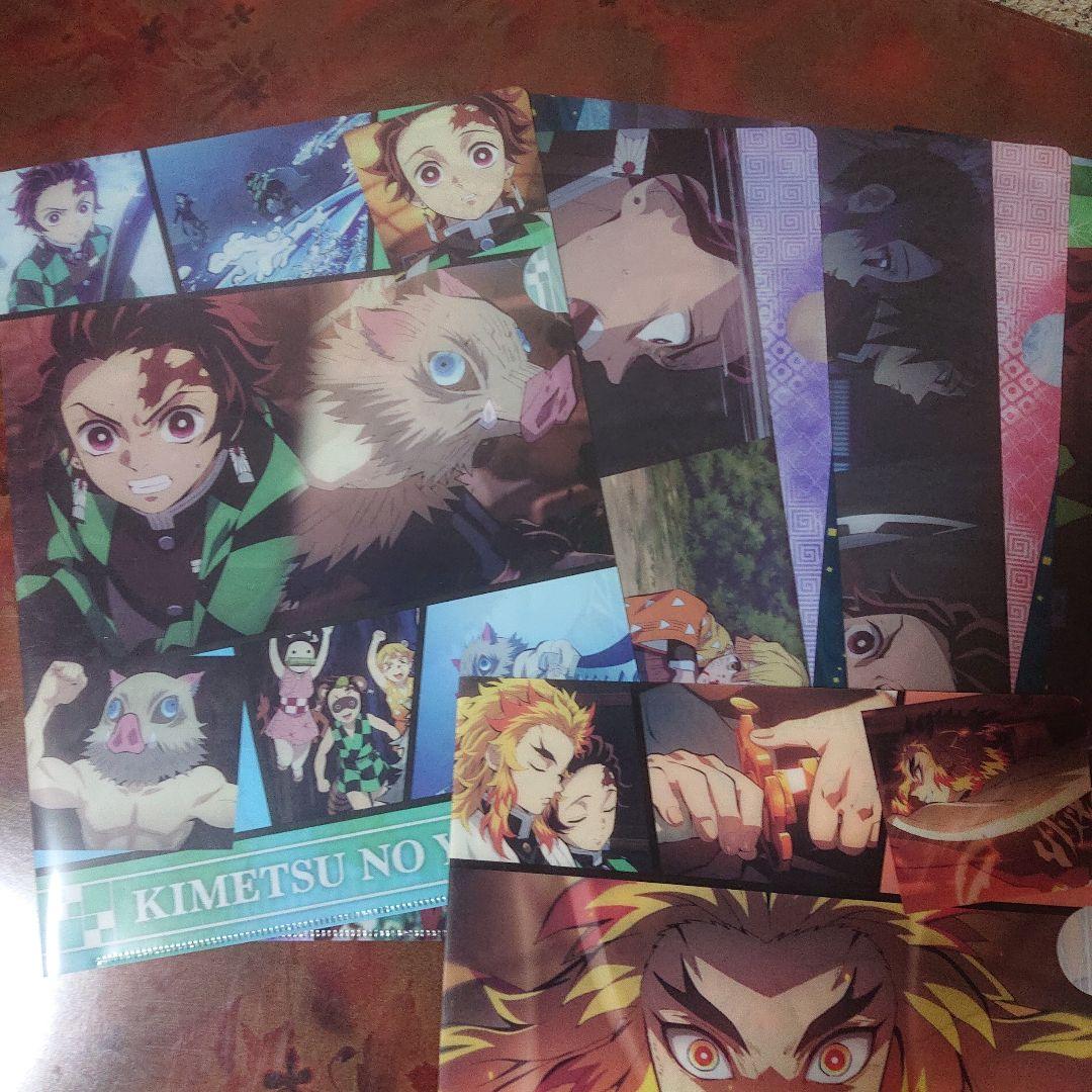 991 鬼滅の刃×くら寿司 クリアファイル