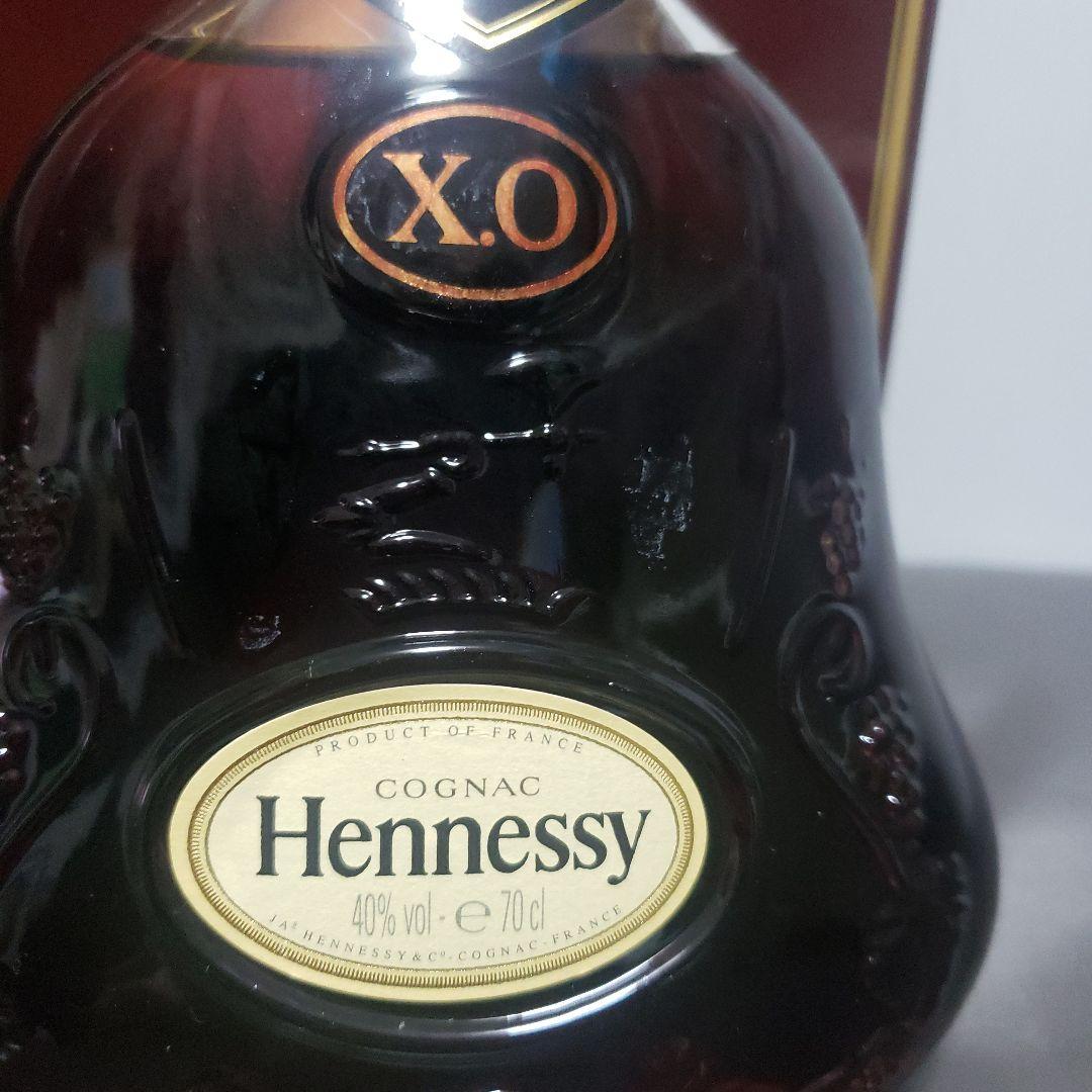 【未開栓】ヘネシーXO 700ml　コニャック　ゴールドキャップ　箱付き