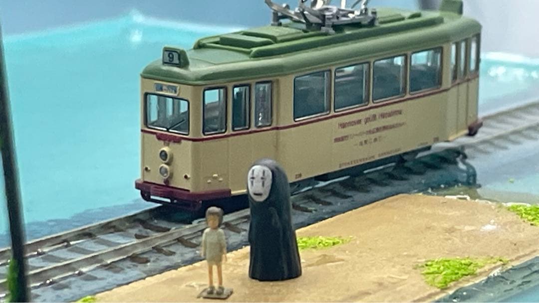 千と千尋の神隠し風　海原鉄道　ジオラマ