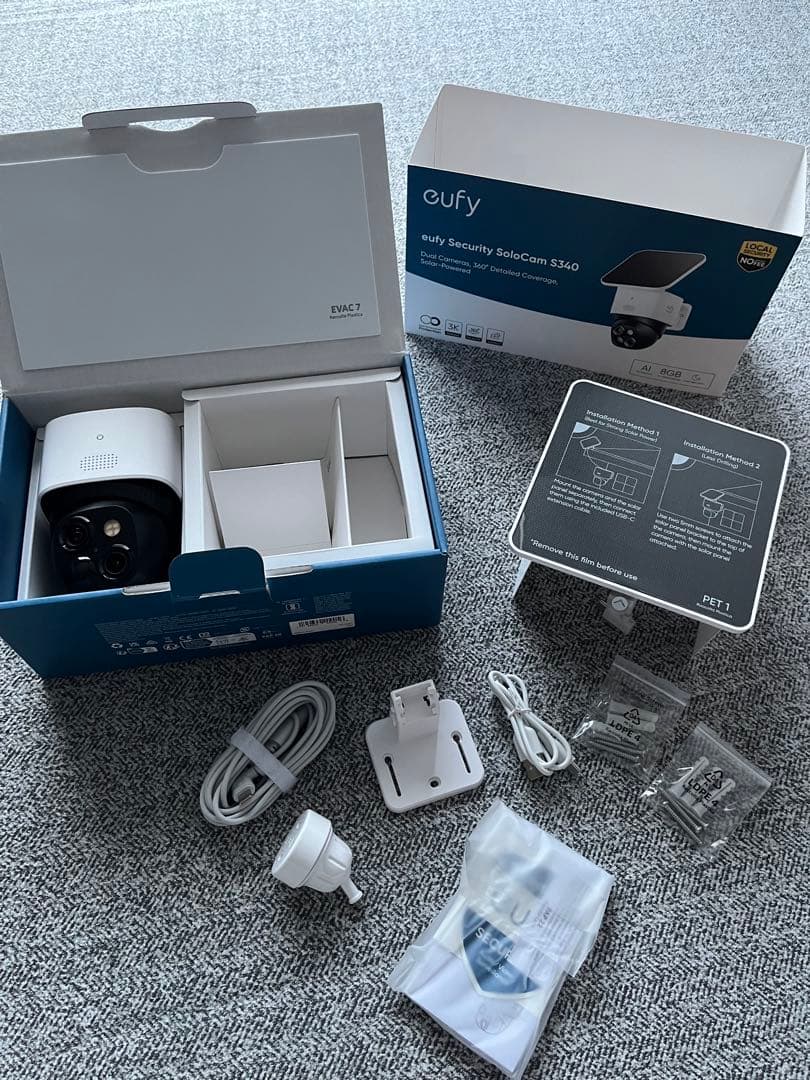 ［値下げ］eufy / Security SoloCam S340 防犯カメラ