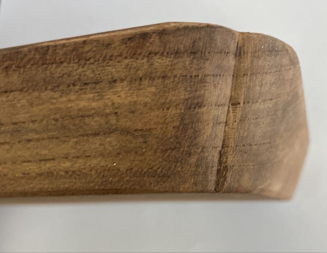 我谷盆風　隅入角盆　ケヤキ材　約32cm×約22cm