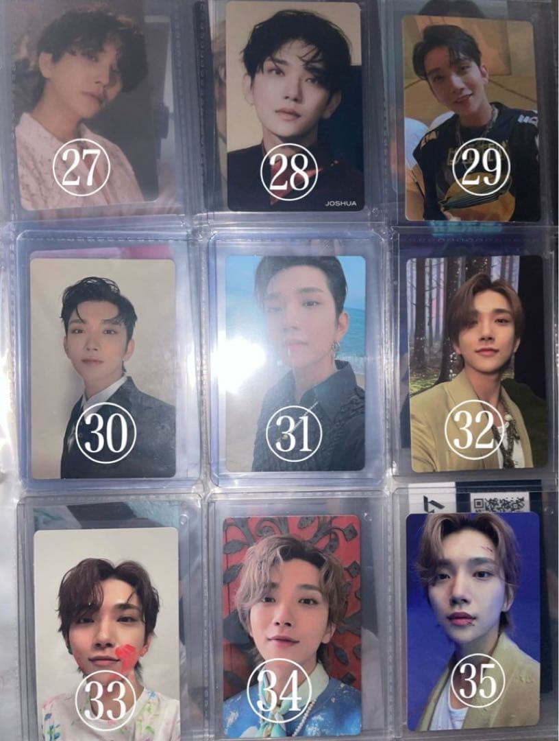 SEVENTEEN セブチ ジョシュア トレカ まとめ売り
