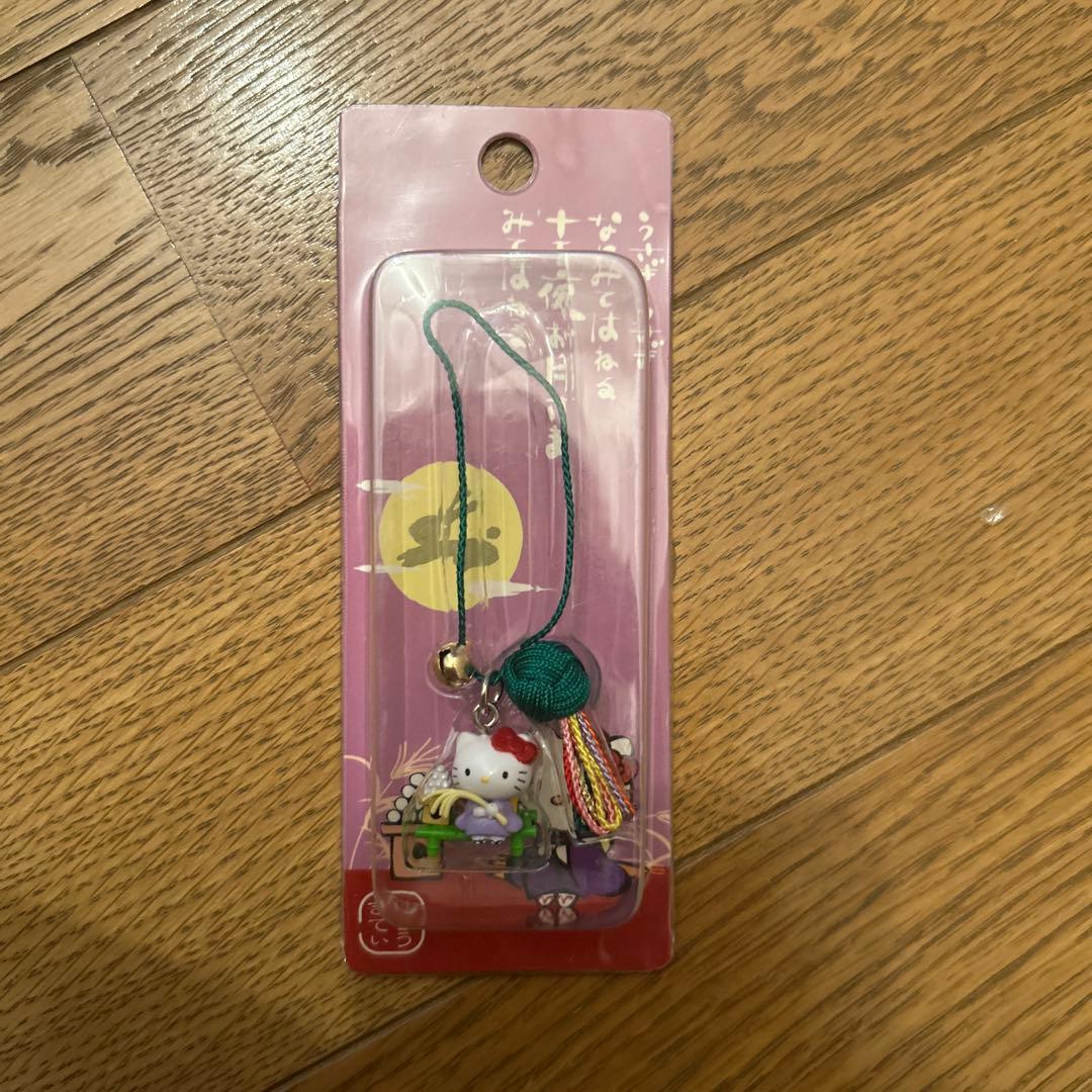 ハローキティ ストラップ 鈴付き