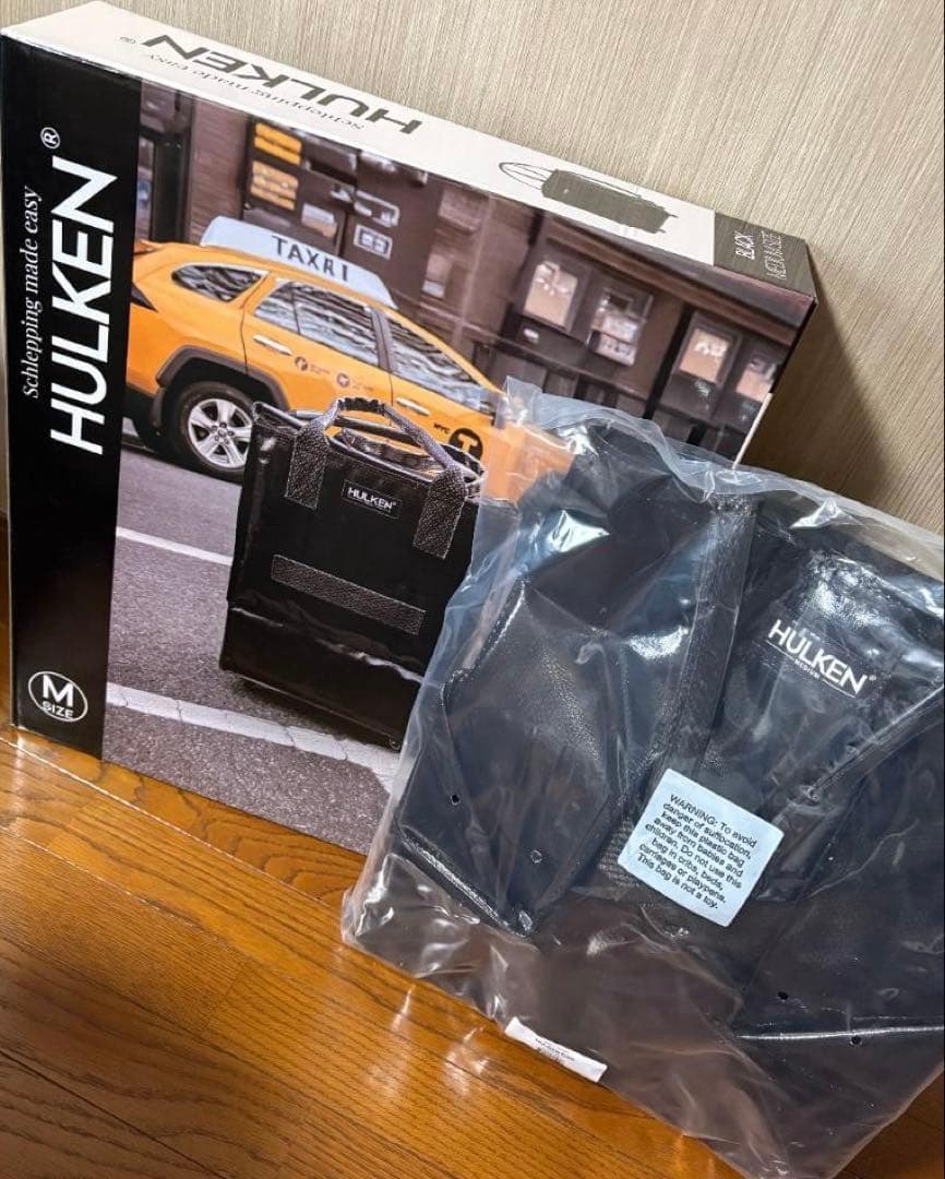 【海外で話題！】HULKEN ハルケン ローリング トートバッグ M ブラック