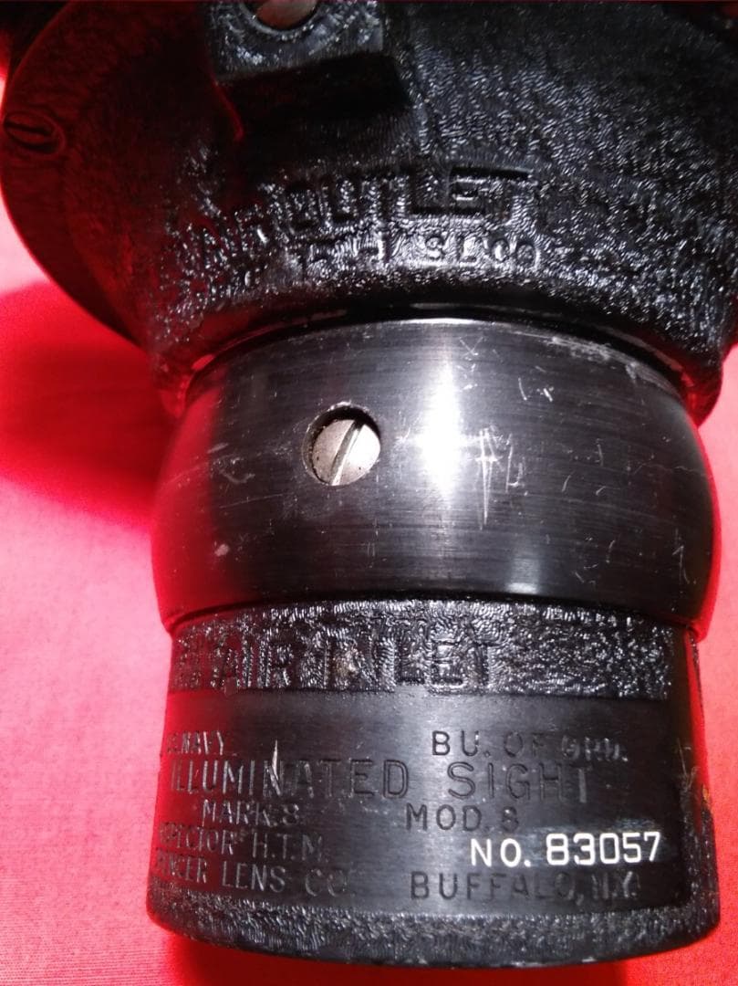 その他 WW2 U.S. NAVY GunSight Mark.8