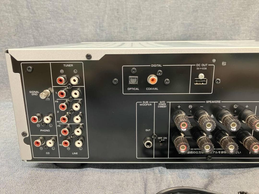 【美品】YAMAHA AVアンプ A-S301 シルバー リモコン付き