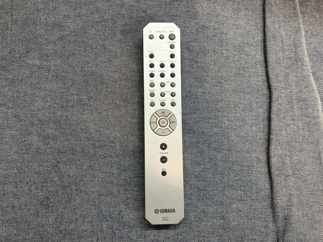 【美品】YAMAHA AVアンプ A-S301 シルバー リモコン付き