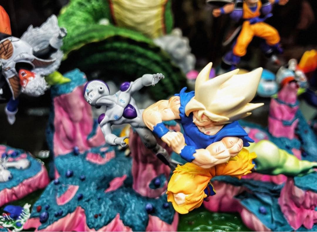 ドラゴンボール 孫悟空 ベジータ ギニュー特戦队 フィギュア ガレージキット