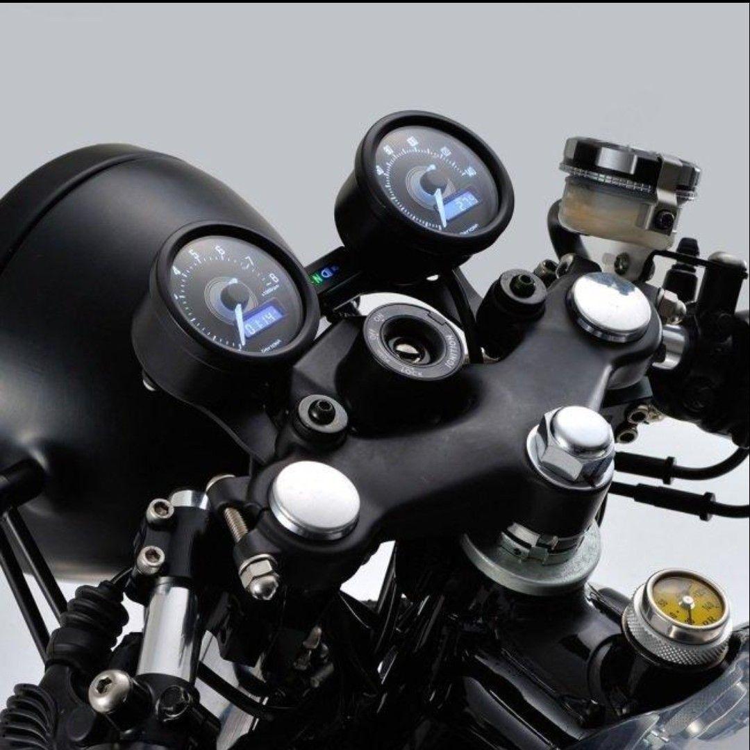 デイトナ VELONA 電気式タコメーター 60φ/8000rpm/ブラック