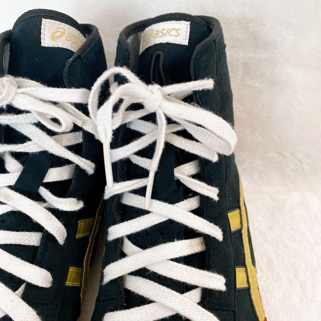 レア♡asicsレスリングシューズ　ボクシングシューズ　スニーカー　靴27㎝