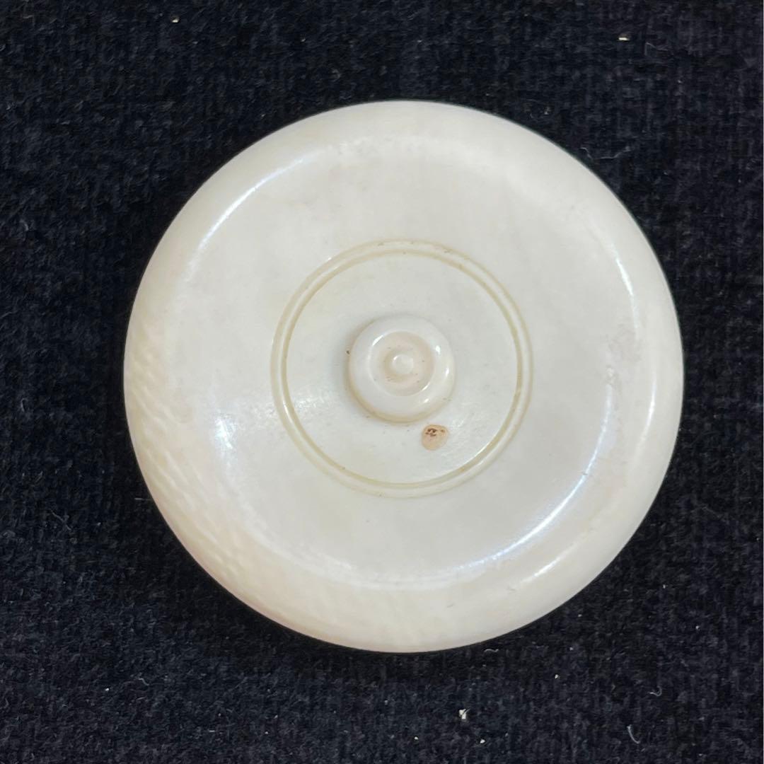 s755　桶谷定一作　肩衝茶入　茶道具　共箱