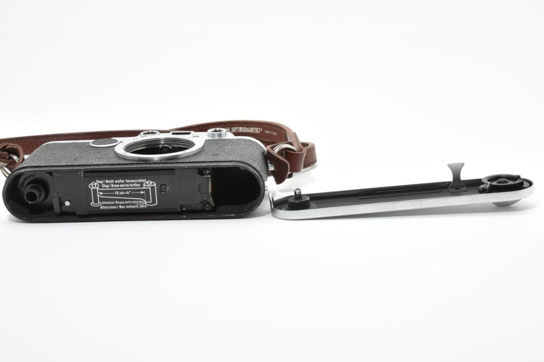 【美品/動作◎】Leica IIf バルナック ライカ A&A本革ストラップ付