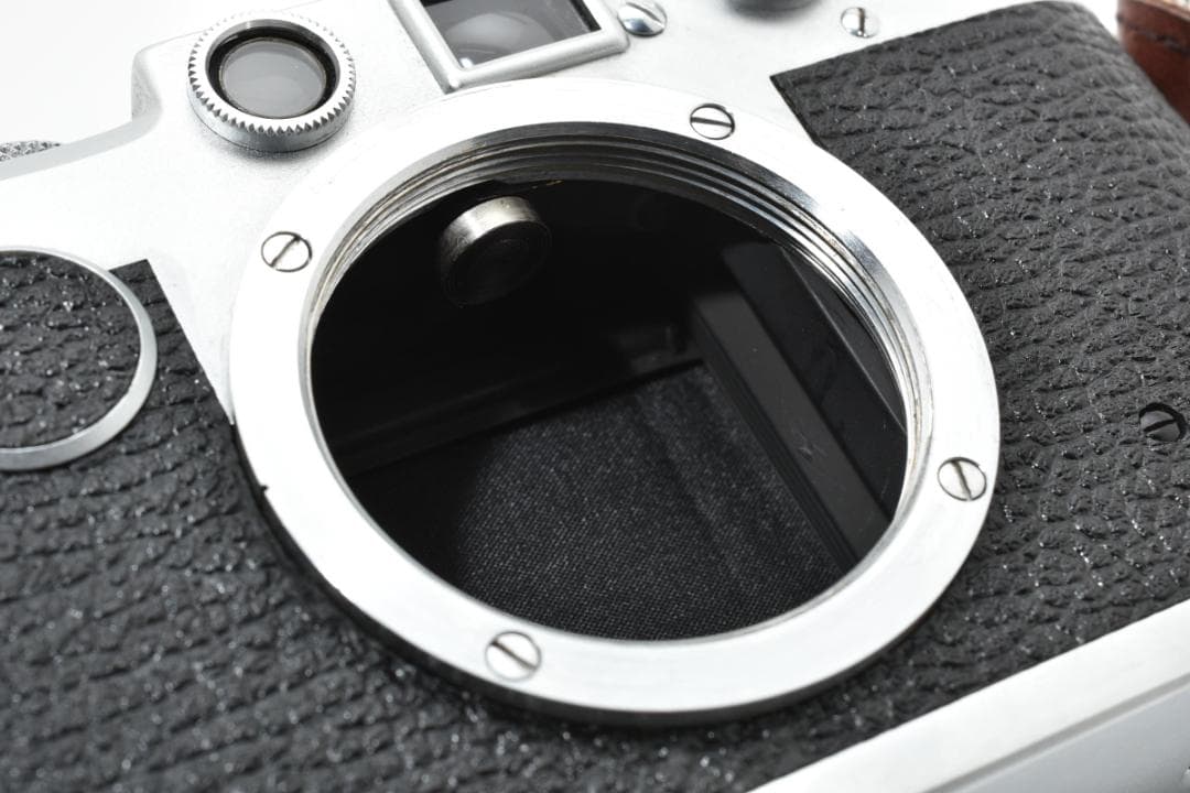 【美品/動作◎】Leica IIf バルナック ライカ A&A本革ストラップ付