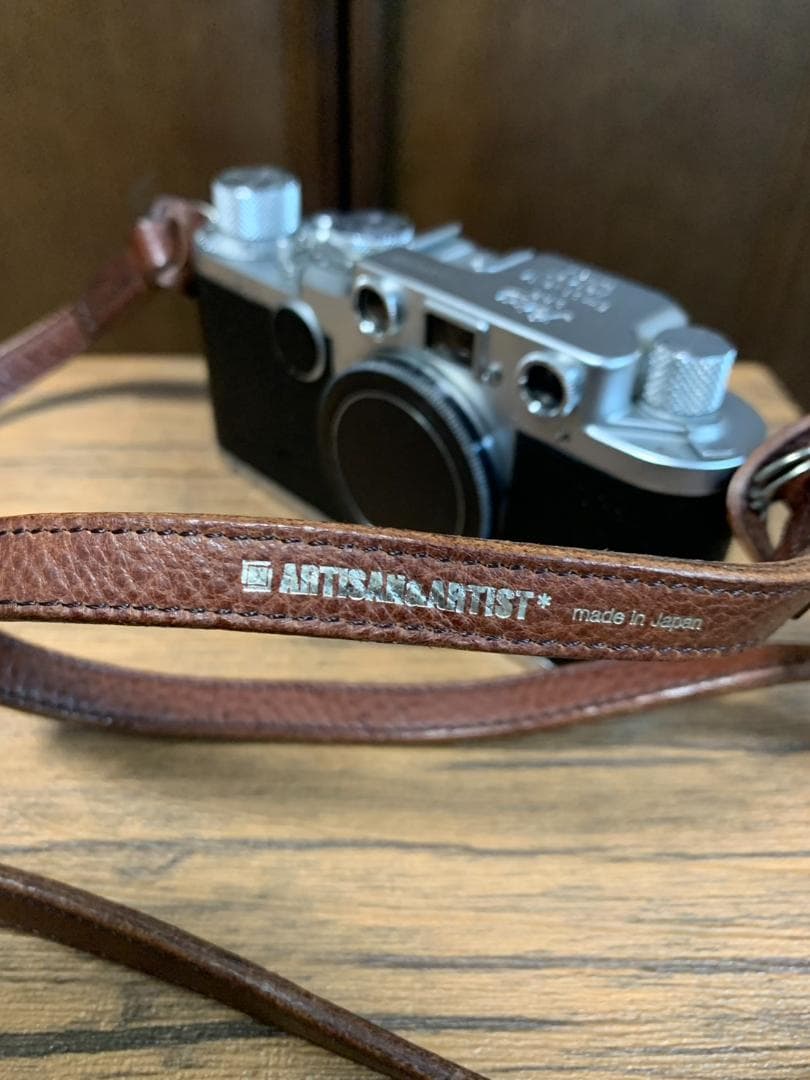 【美品/動作◎】Leica IIf バルナック ライカ A&A本革ストラップ付