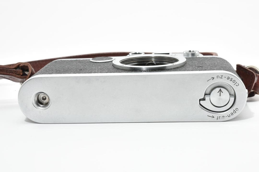 【美品/動作◎】Leica IIf バルナック ライカ A&A本革ストラップ付
