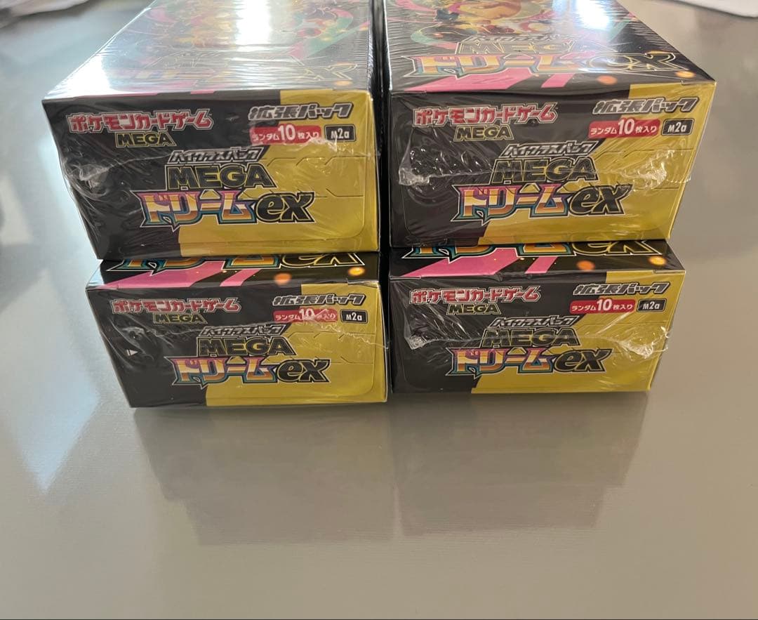 ポケモンカード ハイクラスパック MEGAドリームex シュリンク付 4BOX