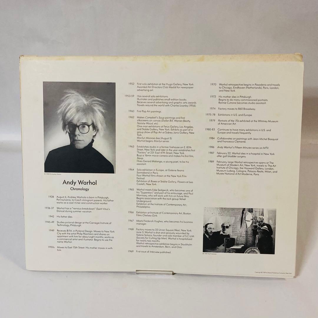 昭和レトロ ビンテージ アンディ・ウォーホル POP ART 画集 ポスター