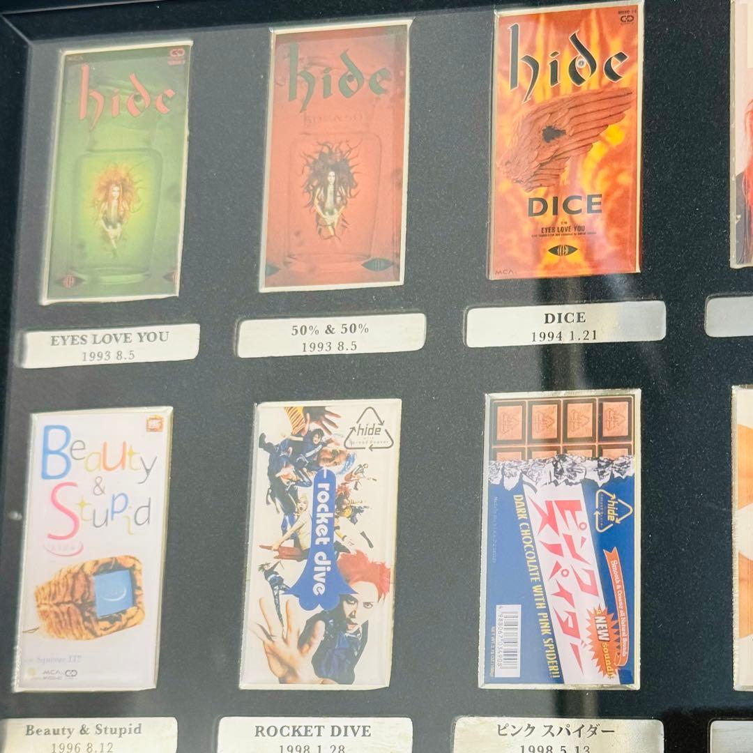 超希少 完全受注生産 hide 20周年アニバーサリーピンズセット