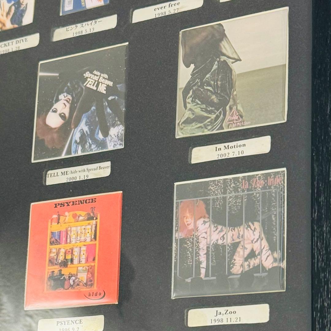 超希少 完全受注生産 hide 20周年アニバーサリーピンズセット