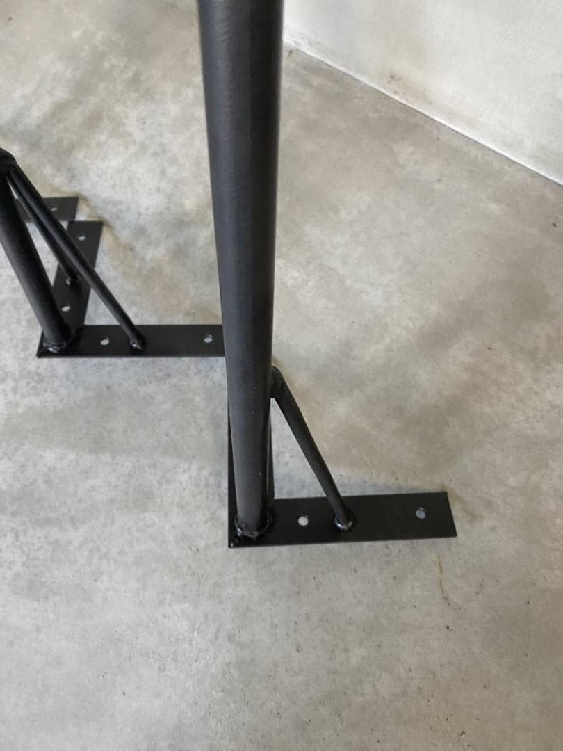 鉄脚　アイアンレッグ　インダストリアル　ダイニングテーブル　ワークデスク　４本