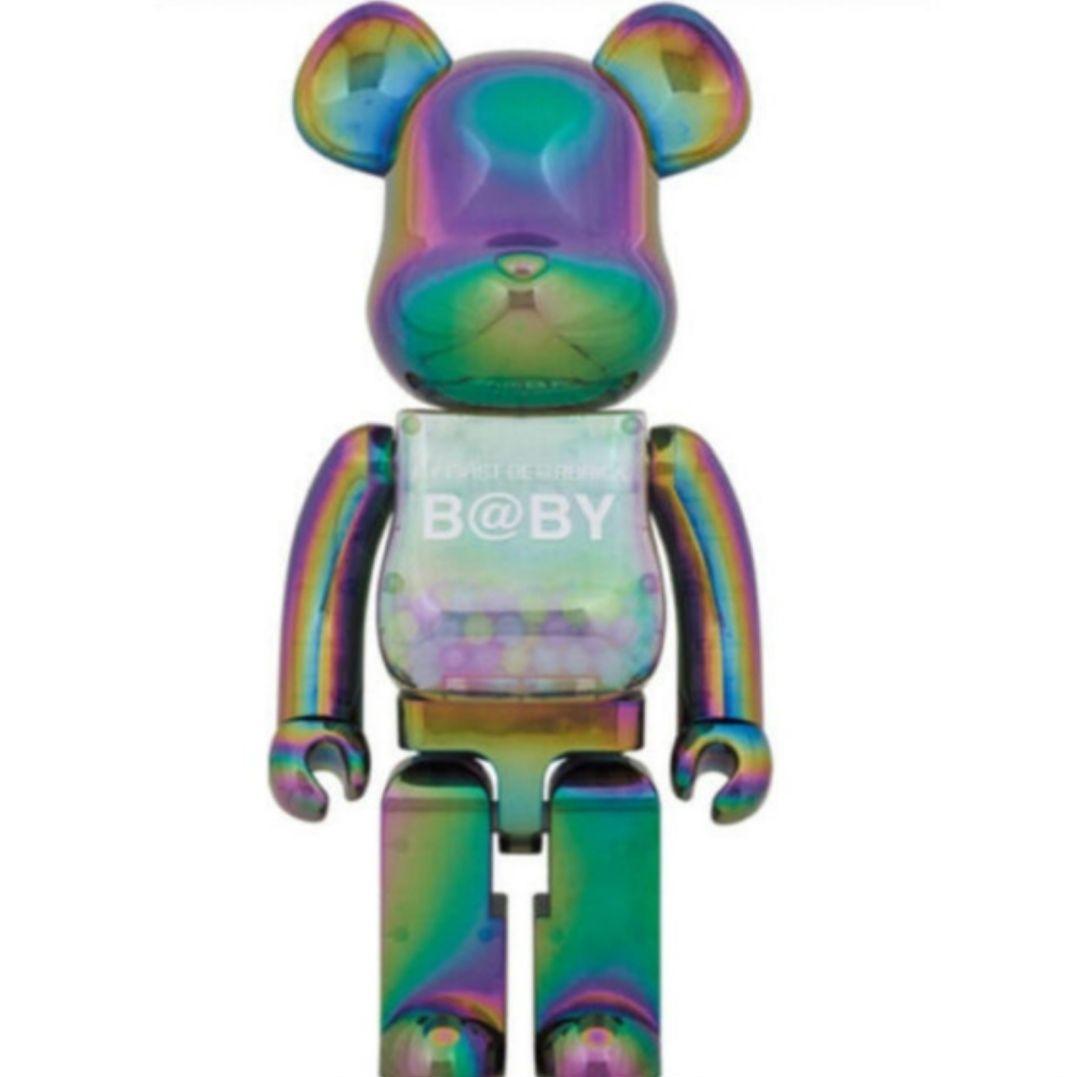その他 MY FIRST BE@RBRICK B@BY CLEAR BLACK