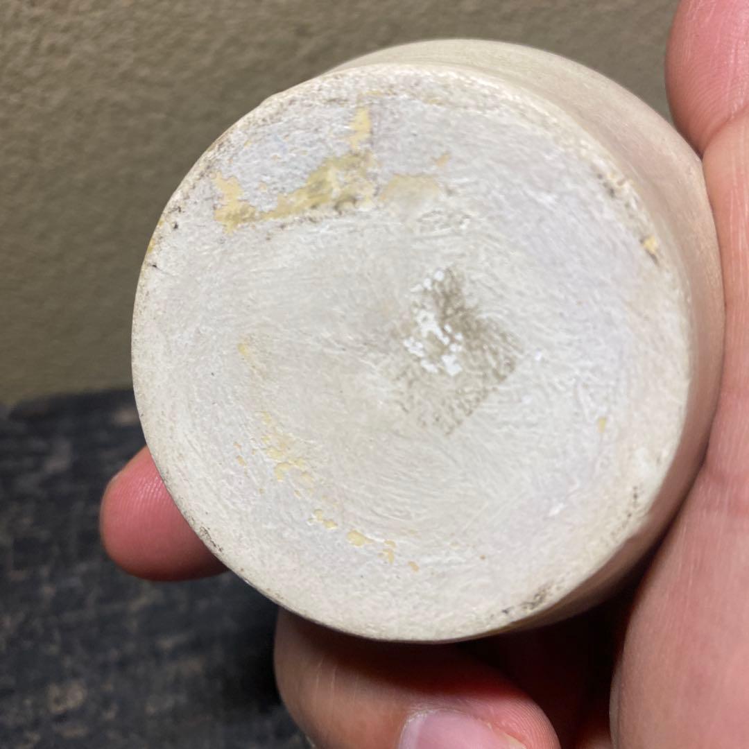 中国美術　古玩　白磁水滴