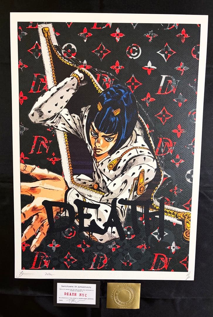 世界限定100枚 DEATH NYC アート ポスター jo13