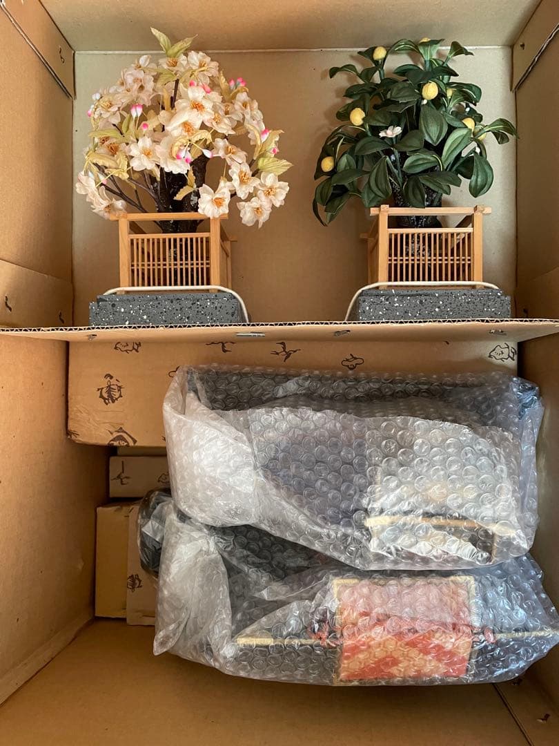 【★ぷーたんママさん専用★】雛人形　お雛様、お内裏様、三人官女、5人囃子のみ