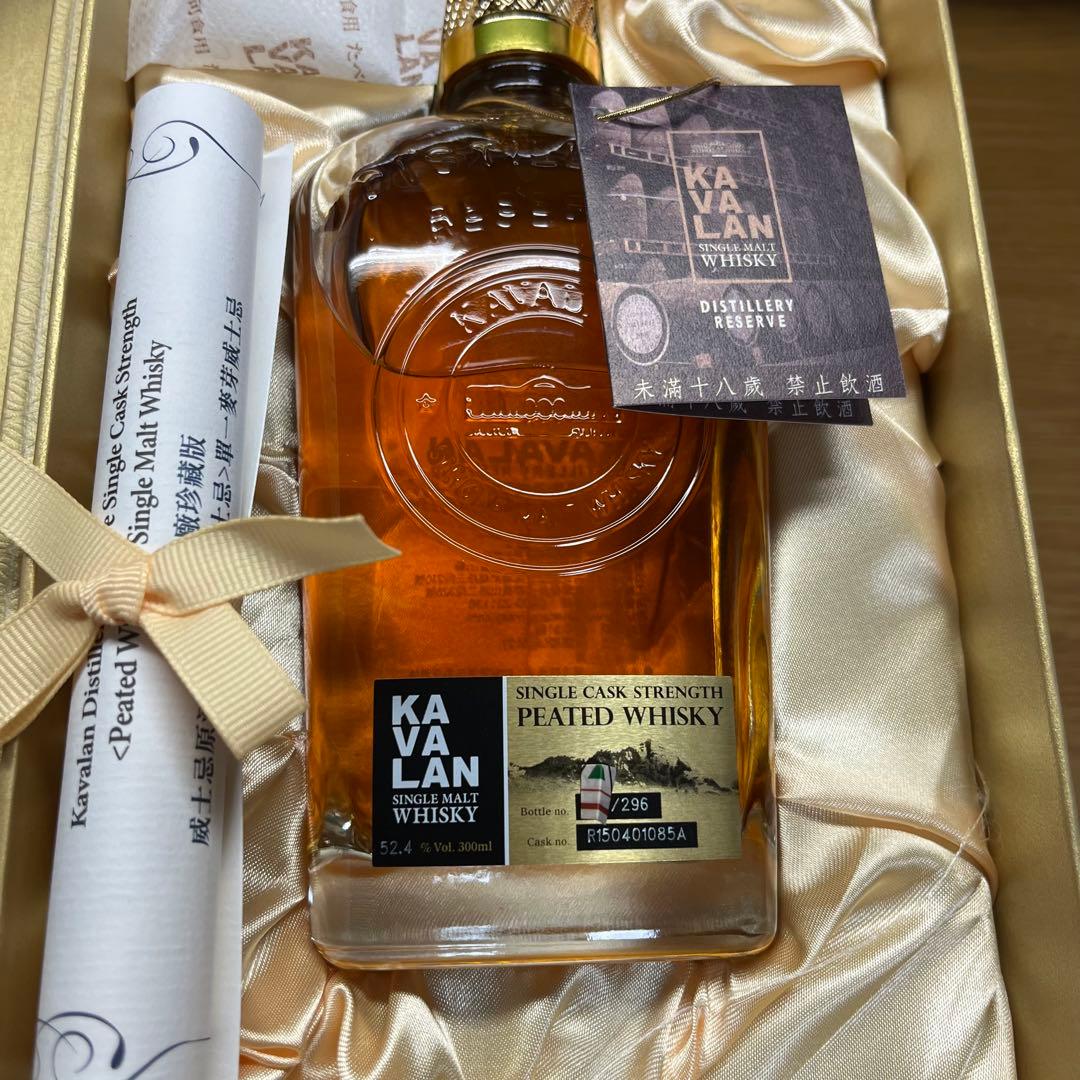 こ*つ様 KAVALAN カバラン 蒸留所限定　ピーテッドウイスキー 300ml