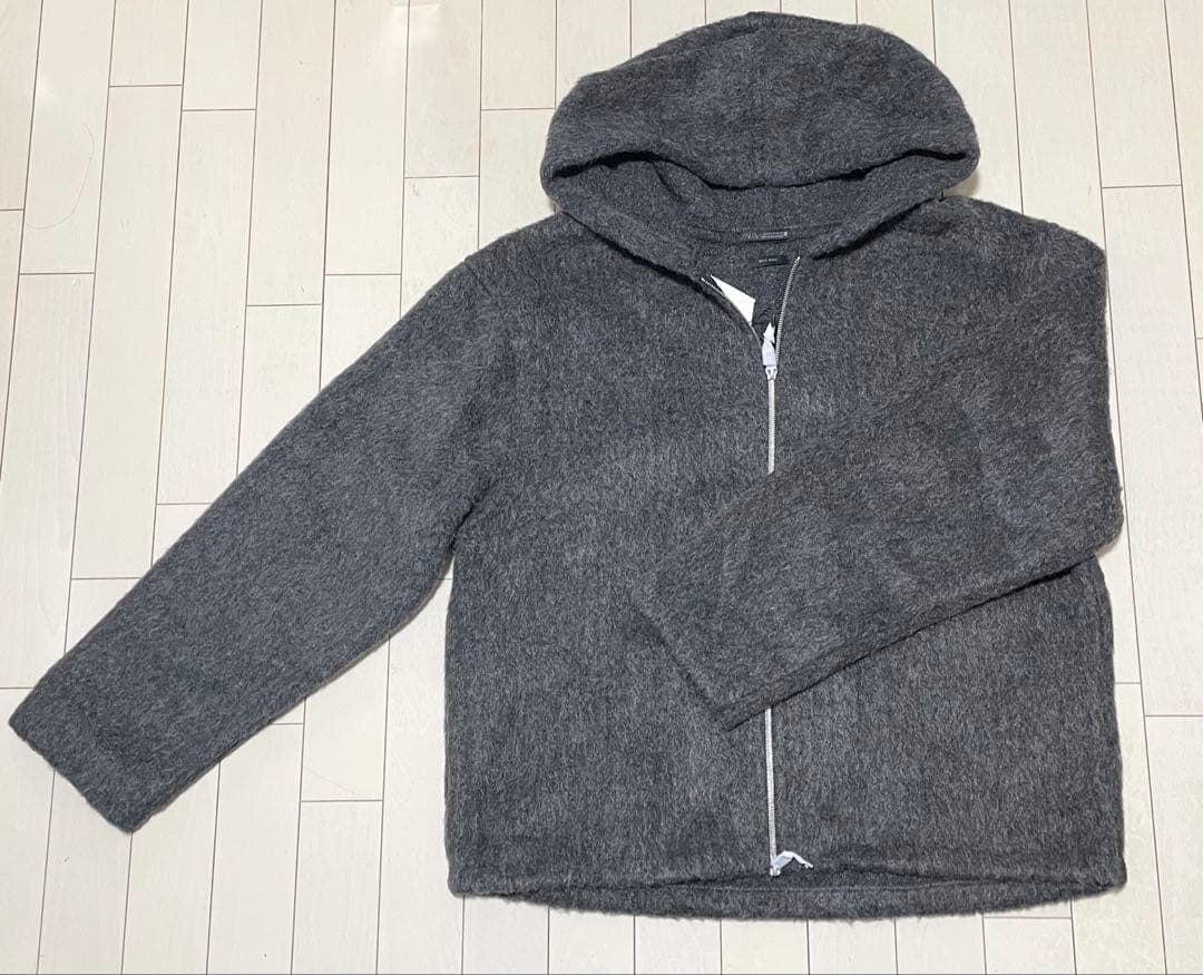 ZARA フェイクファー シャツジャケット M 新品