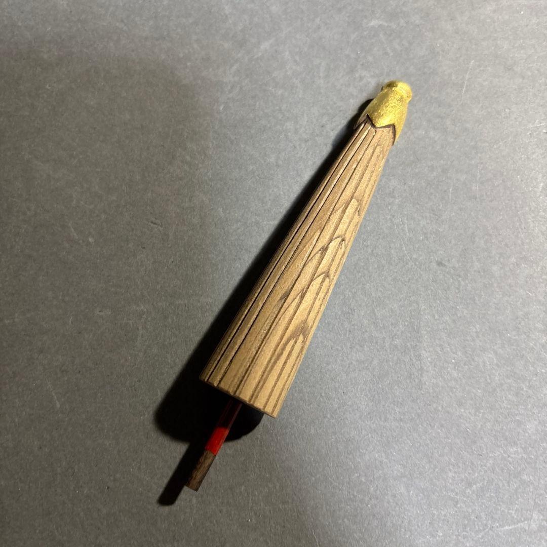 茶道具　小松一徳　神代杉　傘香合　共箱