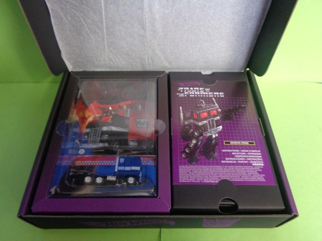 ホットウィール　RLC 　限定　トランスフォーマー ネメシス プライム コンボイ