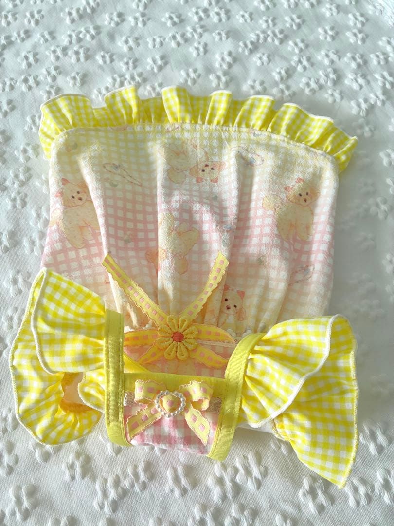 める 犬服ハンドメイドワンピース