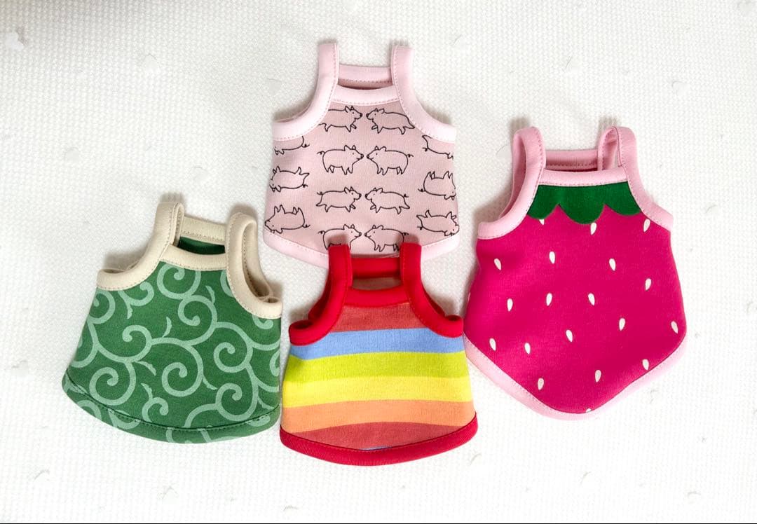 ゆず☆モルモット服 こどもサイズ3点おとなサイズ1点