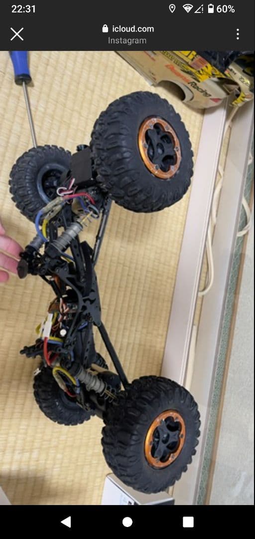 アキシャル XR10 高性能クローラー　1/10スケール　メカ付き