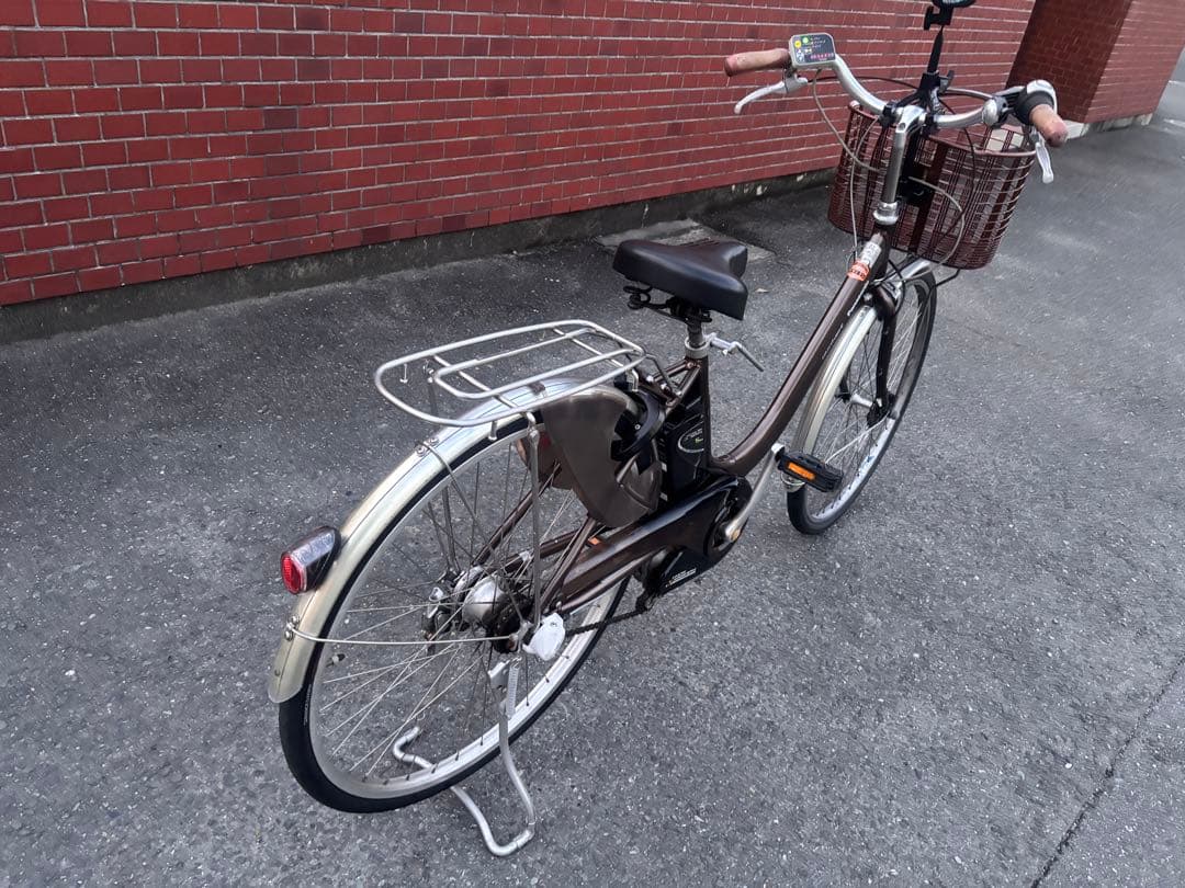 Panasonic クルーム 電動アシスト自転車 ブラウン