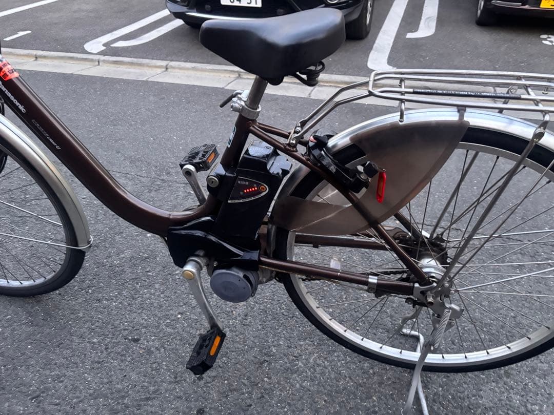 Panasonic クルーム 電動アシスト自転車 ブラウン