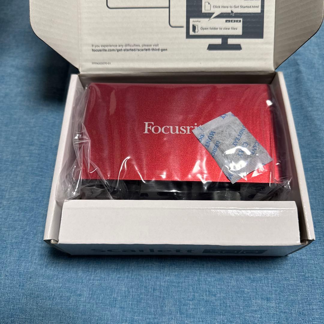 DTM・DAW Focusrite Scarlett Solo gen3