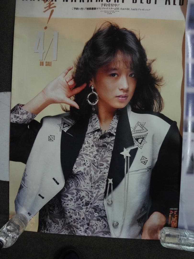 中森明菜　　入手困難非売品　A1サイズポスター５枚セット