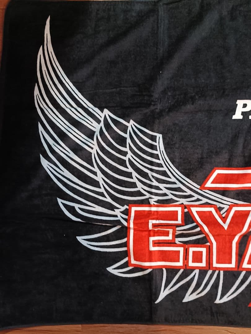 【新品未使用】矢沢永吉 スペシャルビーチタオル SBT ロゴ翼 当時物