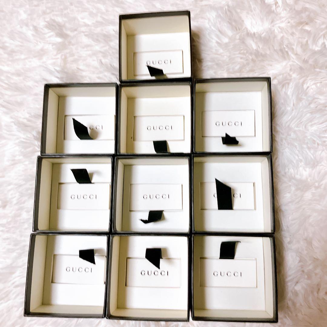 美品＊グッチ GUCCI アクセサリー入れ ケース 保存袋 空箱 10個セット