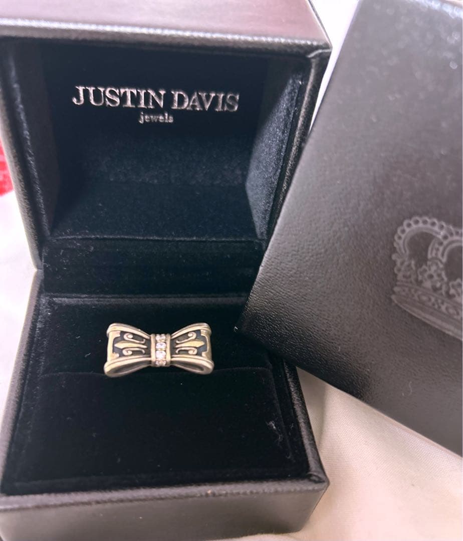 JUSTIN DAVIS リボン シルバーリング