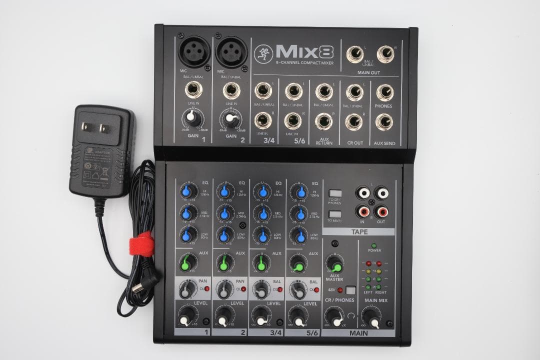 MACKIE Mix8 8チャンネルコンパクトミキサー