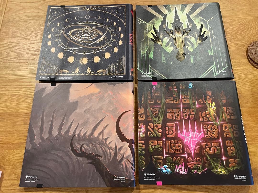 ウルトラプロ　mtg 12ポケットバインダー4点