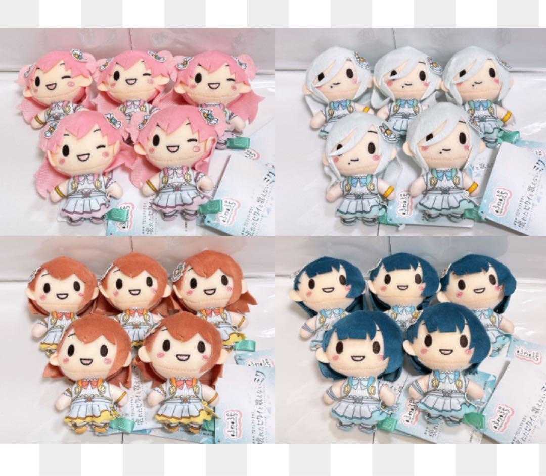 劇場版 プロジェクトセカイ ふわぷち マスコット モモジャン　4種セット×5