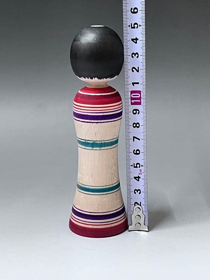 C449 こけし　レア　こけし奥瀬恵介　津軽系　伝統こけし　日本人形