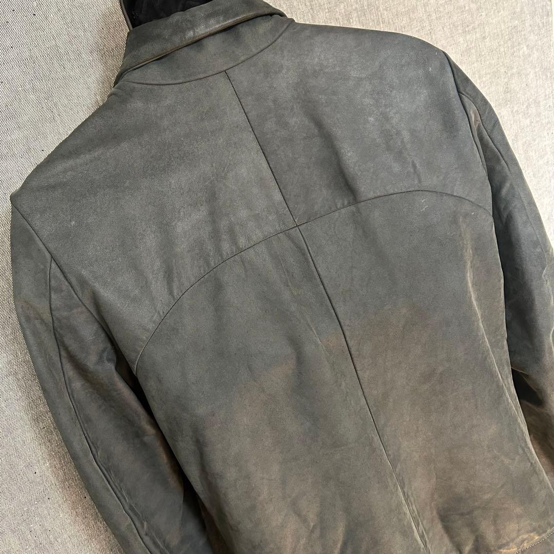 10sei0otto ディエチセイゼロオット　レザージャケット　イタリア製　M