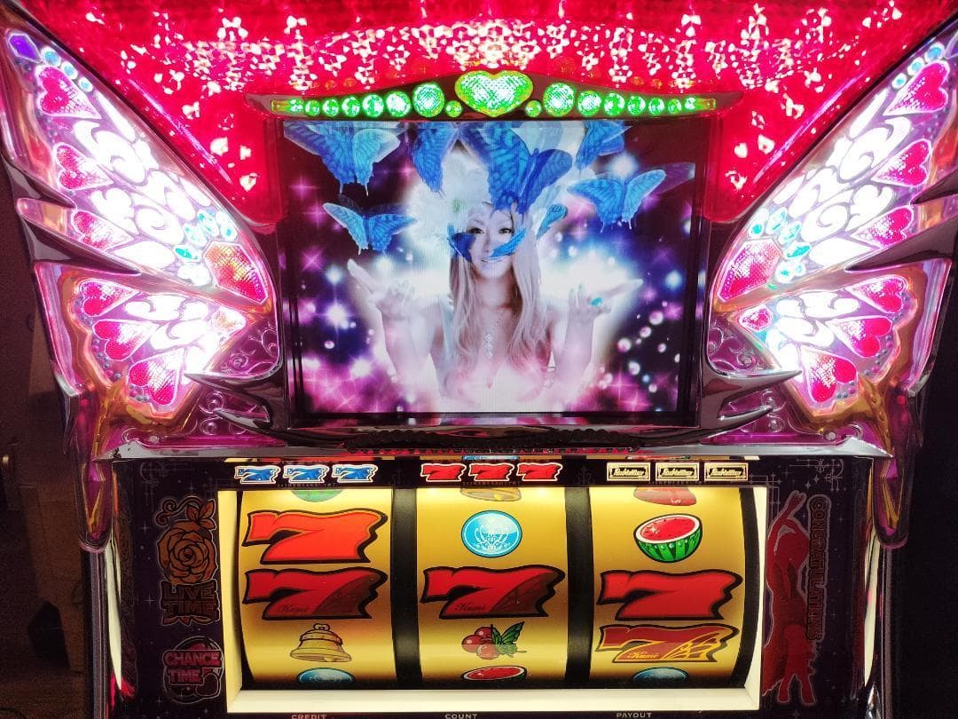 【パチスロ実機】SANKYO★パチスロ 倖田來未２【不要機付】