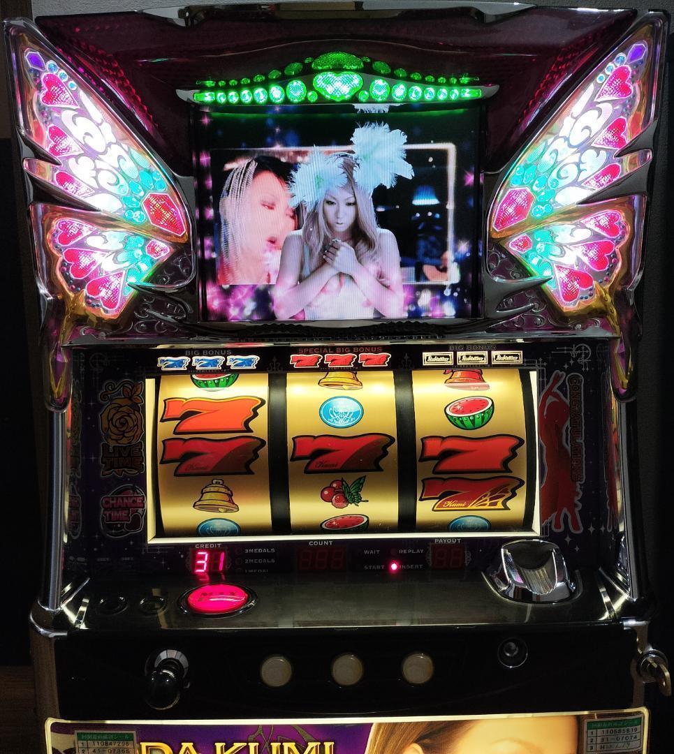 【パチスロ実機】SANKYO★パチスロ 倖田來未２【不要機付】